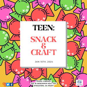 Teen Snack & Craft